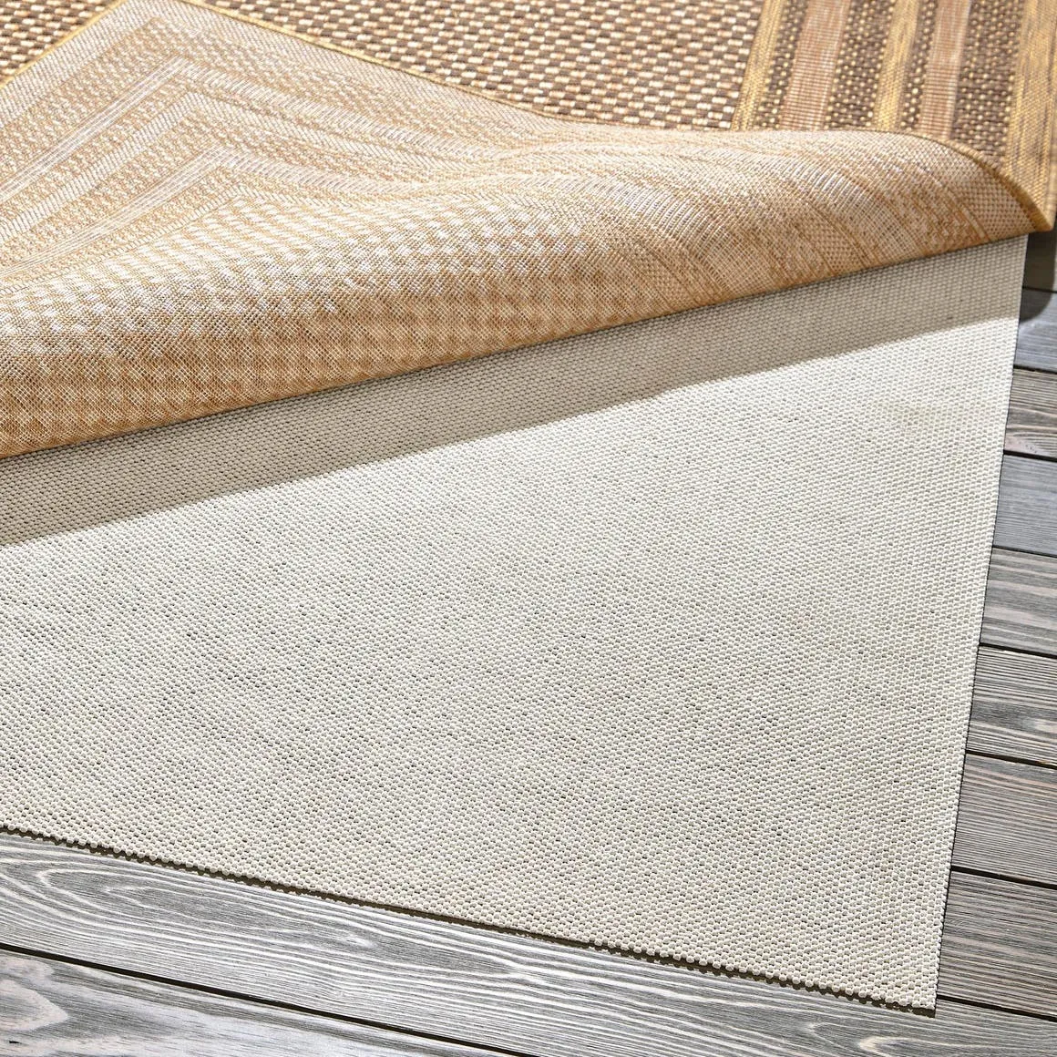 5' x 8' Eco Rectangle Area Rug Pad Floor Protection Pad for Under Rugs & Carpet Non-Slip Durable Rubber Underlayment