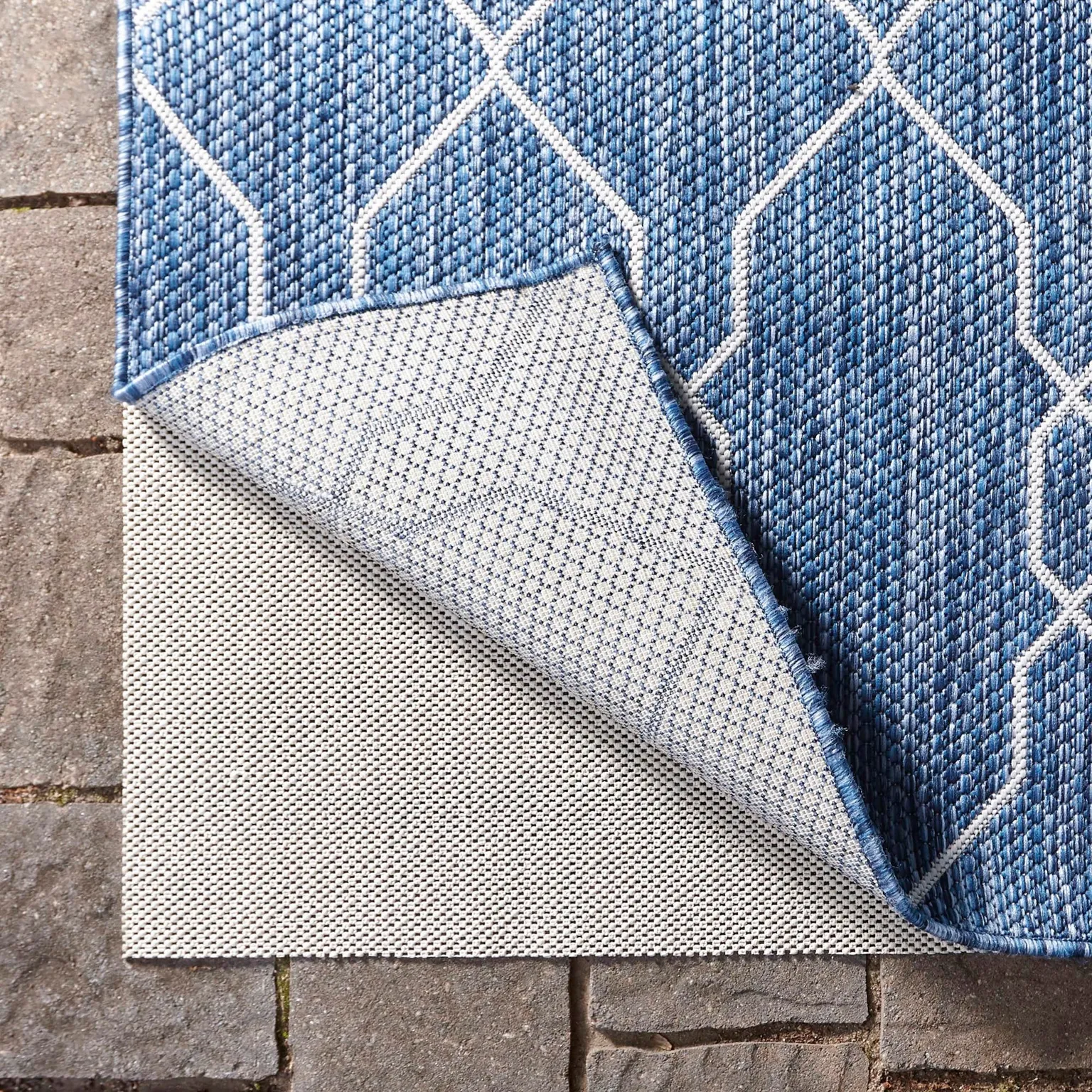 5' x 8' Eco Oval Area Rug Pad Floor Protection Pad for Under Rugs & Carpet Non-Slip Durable Rubber Underlayment - OVAL SHAPE